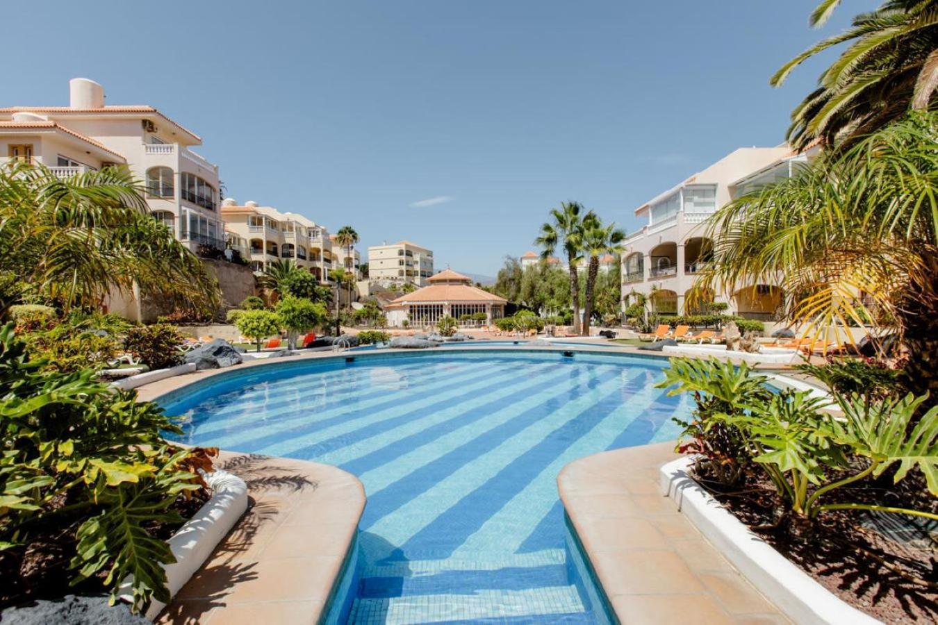 Bookinn Golf Park Sunny Cozy Apartment Near The Ocean With Large Double Terraces, Fiber Wifi, 3 Pools, Bbq Tenerife South 圣米格尔德阿沃纳 外观 照片