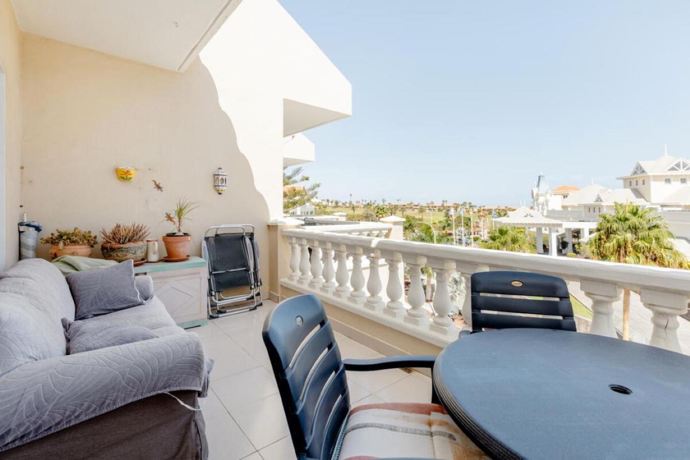 Bookinn Golf Park Sunny Cozy Apartment Near The Ocean With Large Double Terraces, Fiber Wifi, 3 Pools, Bbq Tenerife South 圣米格尔德阿沃纳 外观 照片