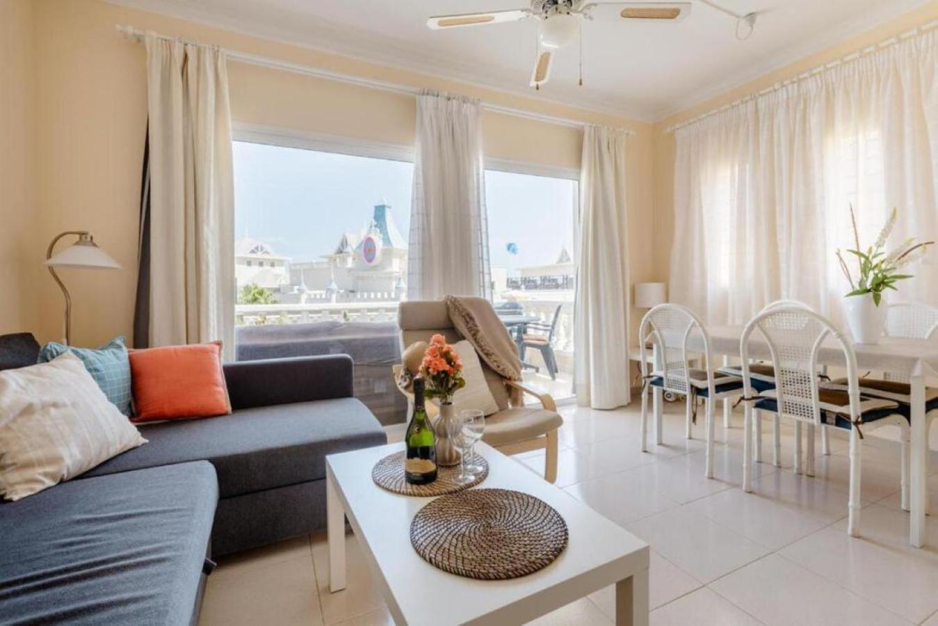 Bookinn Golf Park Sunny Cozy Apartment Near The Ocean With Large Double Terraces, Fiber Wifi, 3 Pools, Bbq Tenerife South 圣米格尔德阿沃纳 外观 照片
