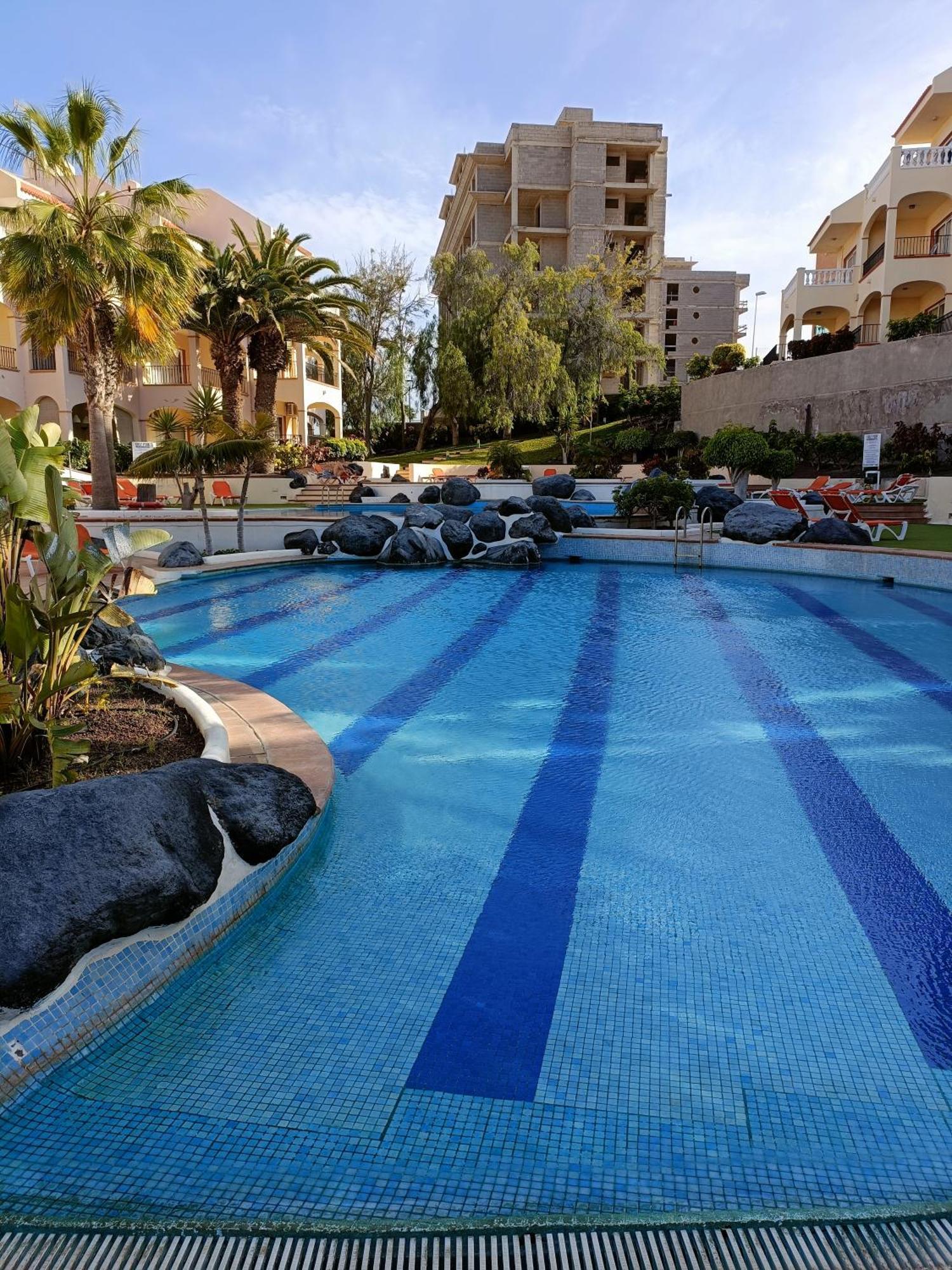 Bookinn Golf Park Sunny Cozy Apartment Near The Ocean With Large Double Terraces, Fiber Wifi, 3 Pools, Bbq Tenerife South 圣米格尔德阿沃纳 外观 照片